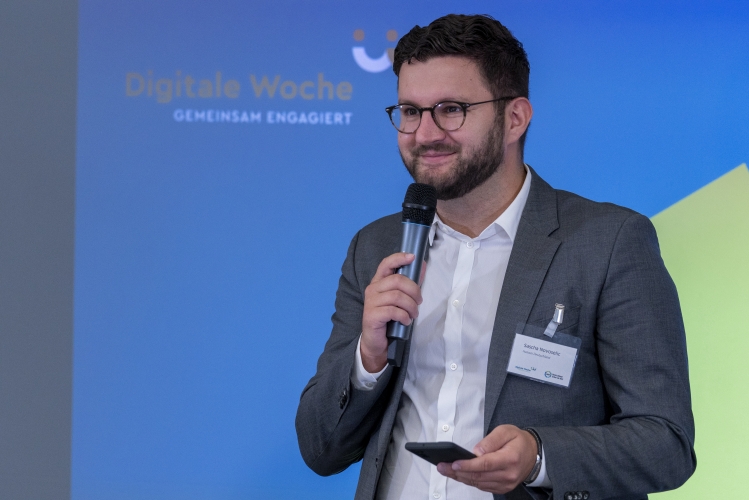 Verleihung des Digitalen Vereinsmeiers 2021 - Sascha Novoselic (Huawei Deutschland)