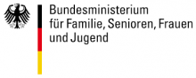 Logo Bundesministerium Familie, Senioren, Frauen und Jugend