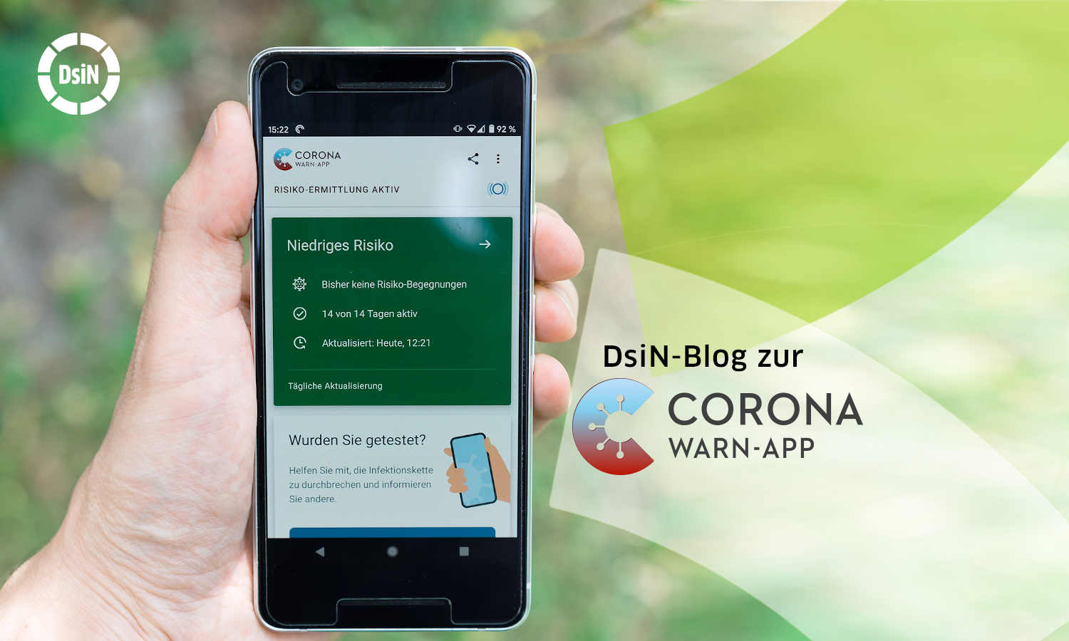 Der DsiN-Blog zur Corona-Warn-App