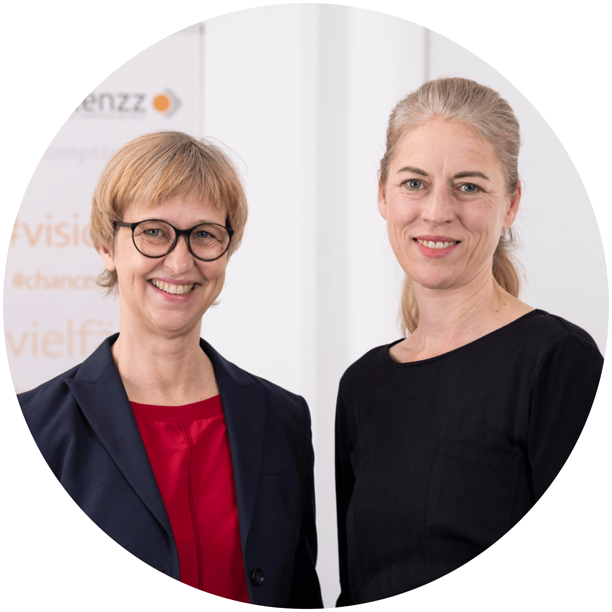 Porträt der zwei Geschäftsführerinnen