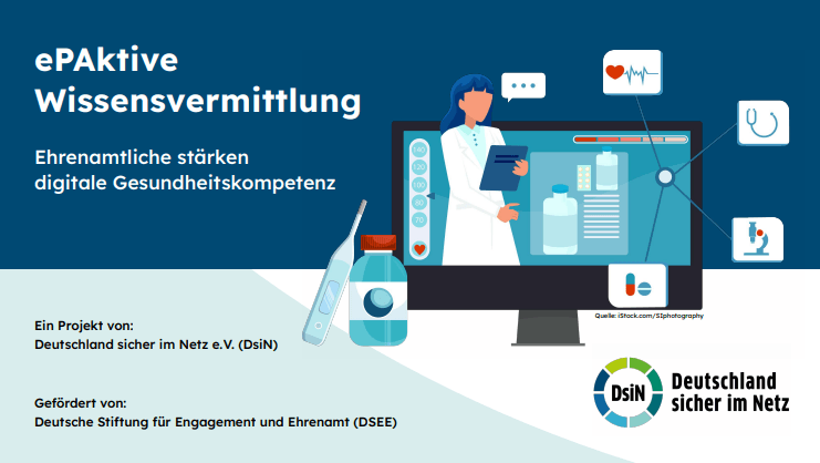 Titelseite der Publikation zum Projekt ePAktive Wissensvermittlung